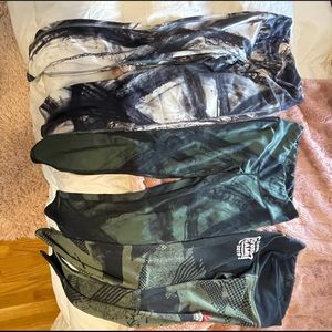 3 reebok leggings xsmall